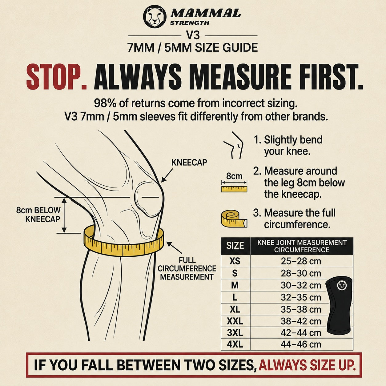 V3 Sleeve Bundle - 7mm Knee Sleeves + 5mm Knee Sleeves