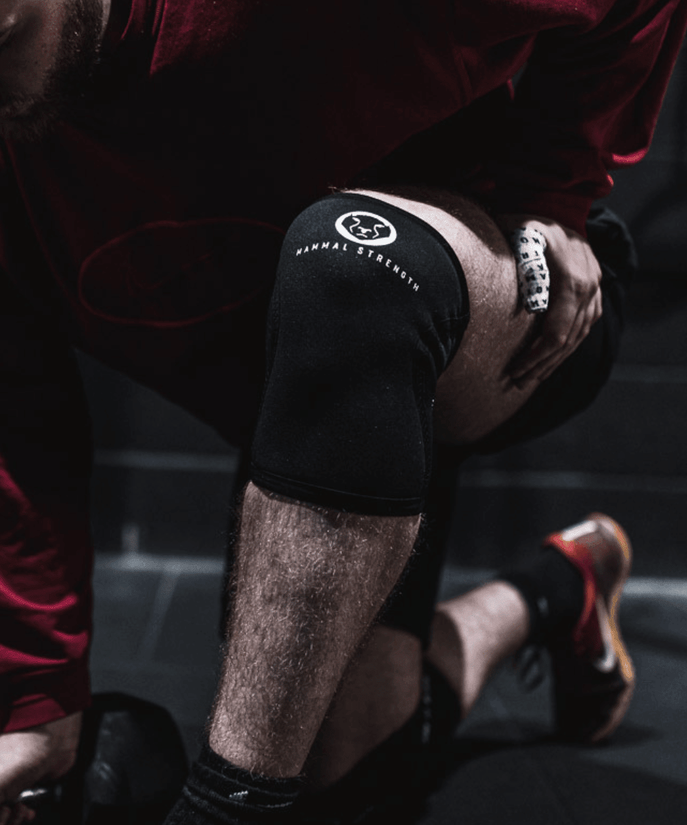 V2 7mm neoprene knee sleeves for CrossFit squats and Olympic lifting โ Mammal Strength