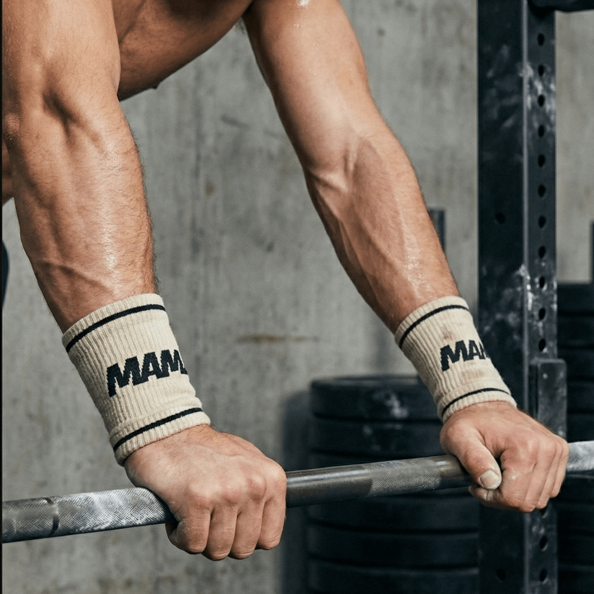 Mammal Long Wristbands 15cm, CrossFit and functional fitness training shot
