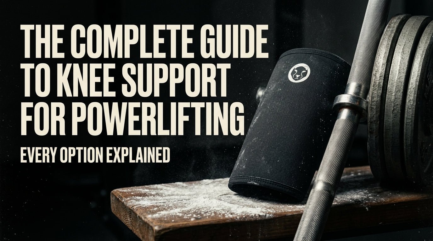 The Complete Guide to Knee Support for Powerlifting - Every Option Explained - Mammal Strength 