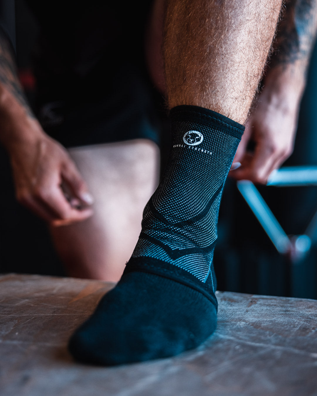 Ankle compression sleeves