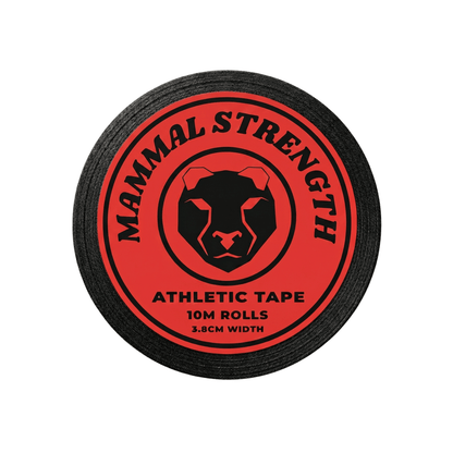 Zinc oxide athletic sports tape 10m x 3.8cm for strapping and joint support – Mammal Strength