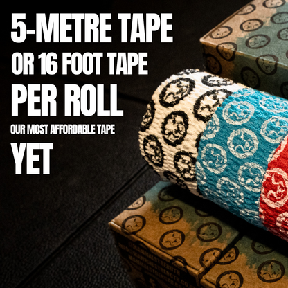 Mammal Tape 5-Metre Rolls - Thumb &amp; Weightlifting Tape (3-Pack) (Australia)