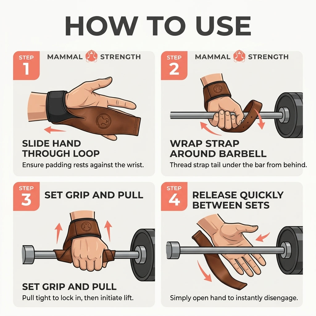 Mammal Olympic Weightlifting Straps