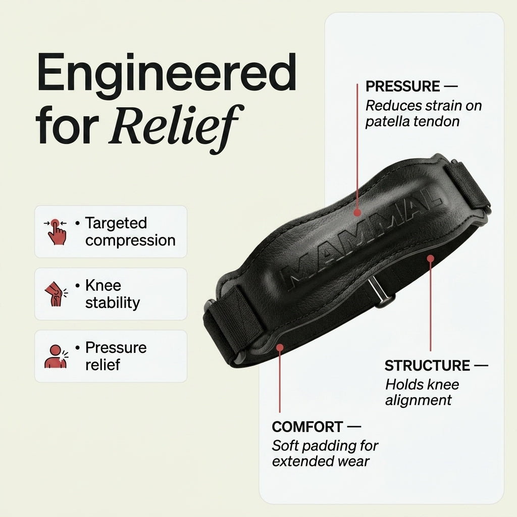 Mammal Knee Patella Support Straps