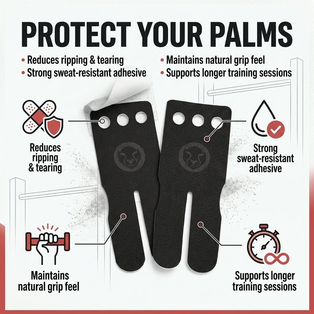 Mammal Hand Protection Palm Tape (pack of 10) - Mammal Strength