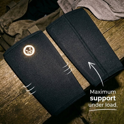 V3 7mm straight cuff knee sleeves for CrossFit Olympic lifting and squats – Mammal Strength