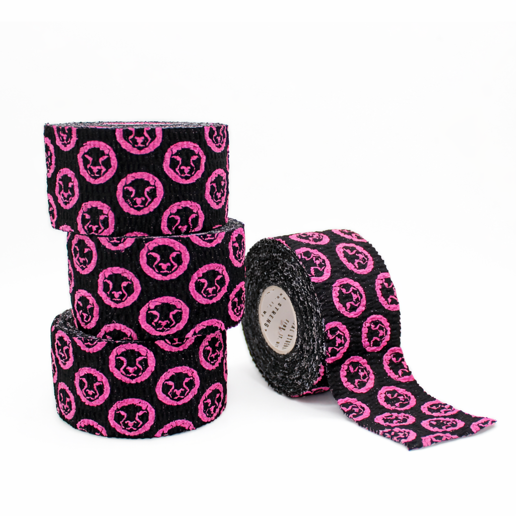 PRE-ORDER ONLY - Mammal Tape - 10-Metre - Black/Pink - SPEC 2.0 (4 pack)