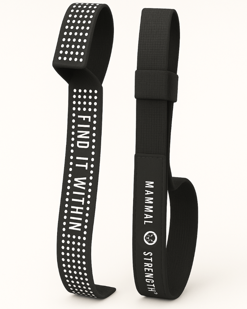 Lifting Straps Non slip, Neo - Flex Gel With Additional Padding - As Used For Deadlifting, Powerlifting. - Mammal Strength