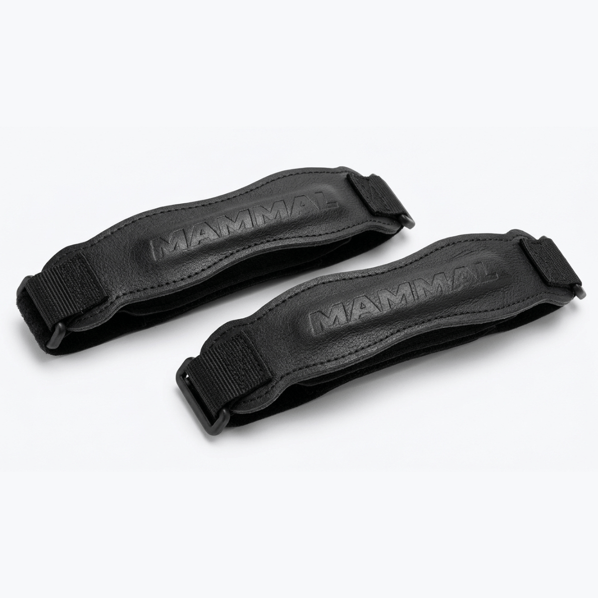 Mammal Strength patella knee straps pair black adjustable knee support straps for gym and running