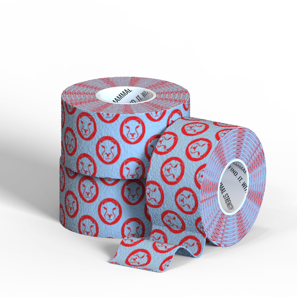Mammal Tape Blue/red 2.0 spec - weightlifting tape