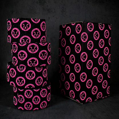 PRE-ORDER ONLY - Mammal Tape - 10-Metre - Black/Pink - SPEC 2.0 (4 pack)