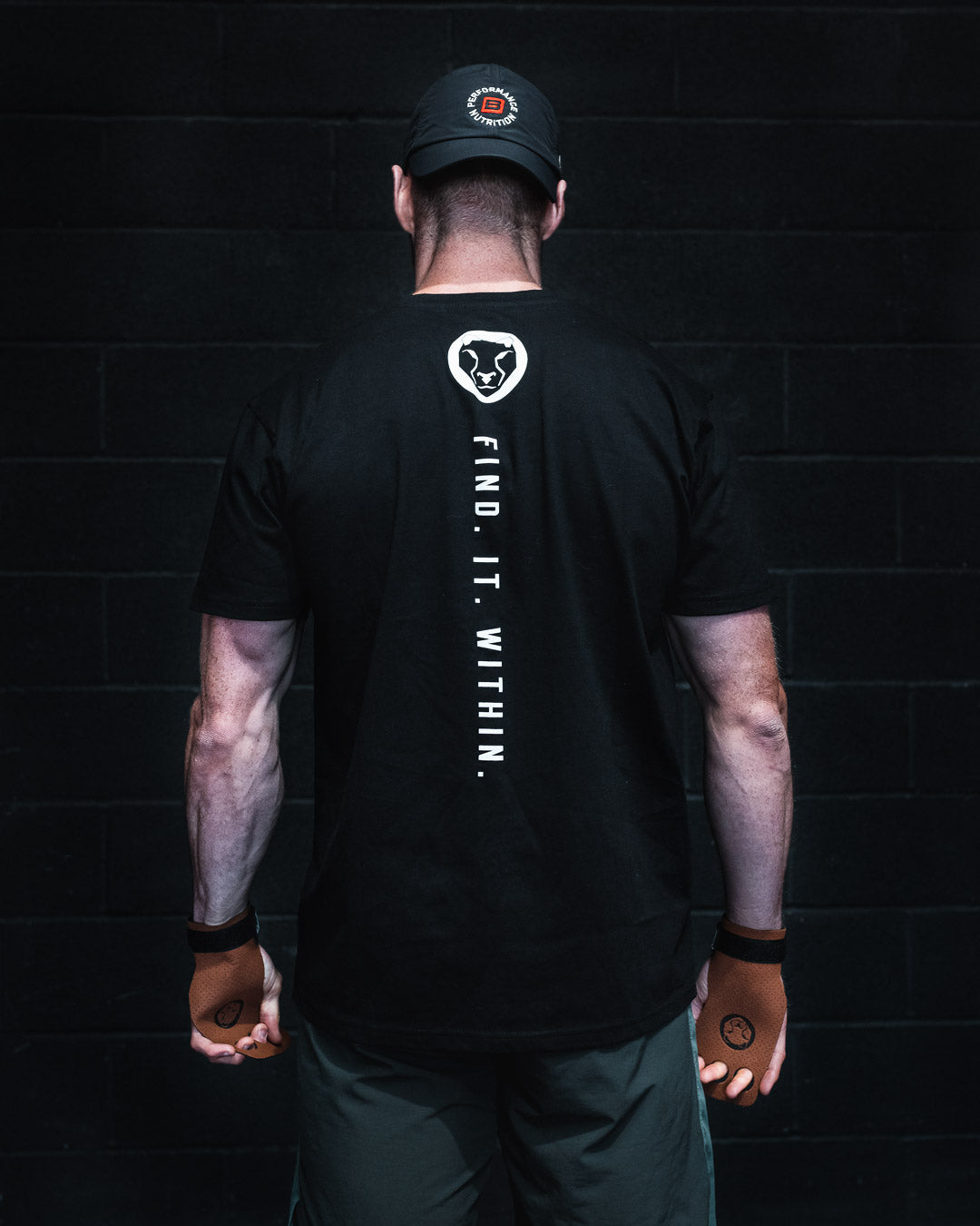 Mammal Strength Black Block Print Tee - Mammal Strength