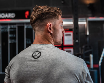 Mammal Strength Grey Print Tee - Mammal Strength