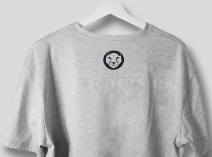 Mammal Strength Grey Print Tee - Mammal Strength